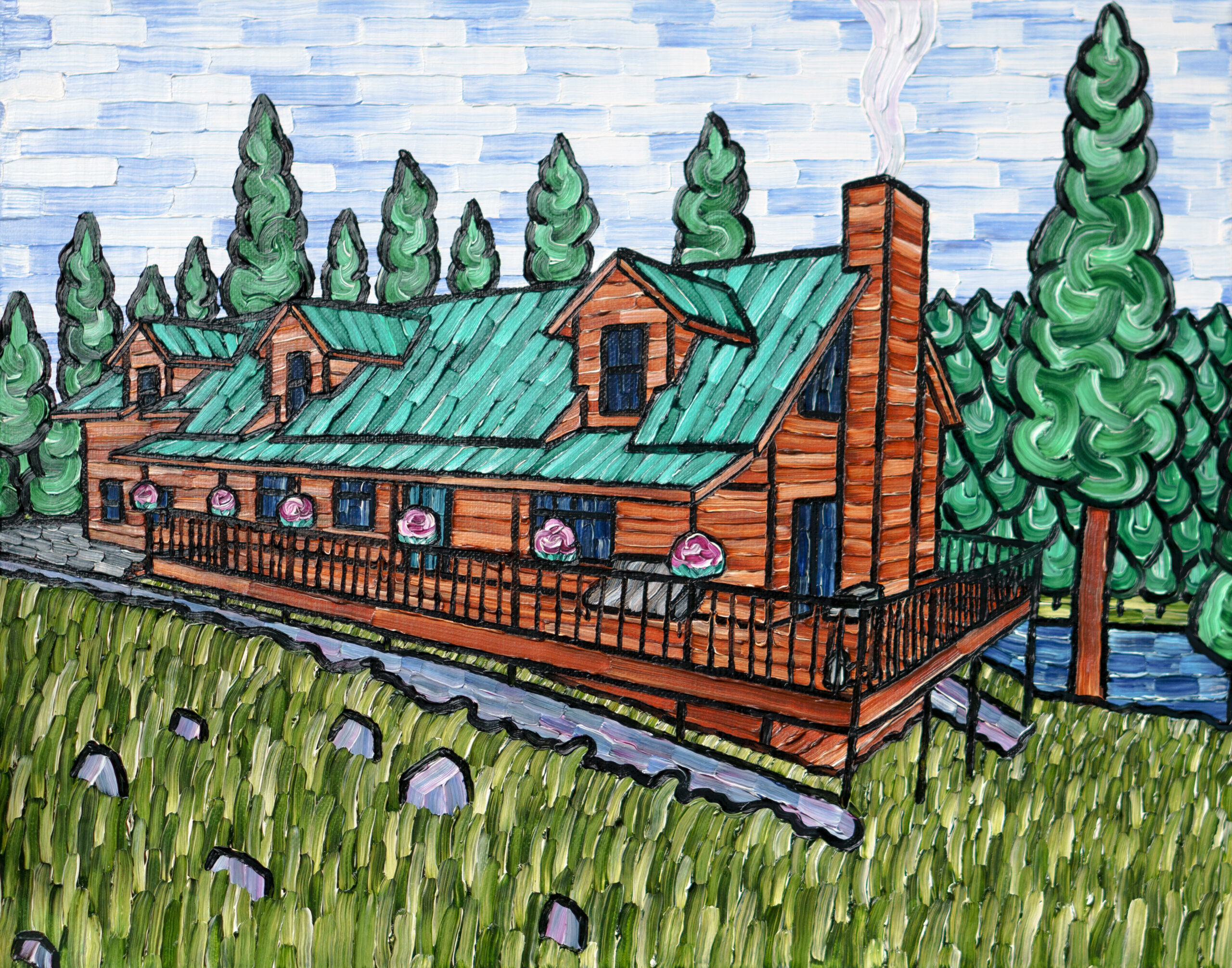 House in the Ochoco Mountains